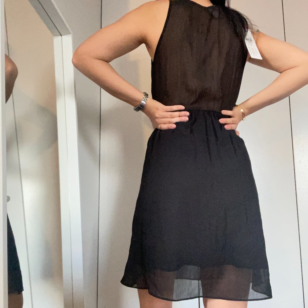 Vero Moda (Tags on) Black Sheer Dress Women's XS